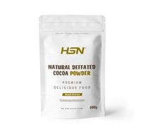 HSN Cacao Natural Desgrasado (No Alcalinizado) | 500g | 100% Puro Sabor Natural | Sin Azucares Añadidos Sin Edulcorantes | No Incluye Dosificador | No-GMO, Vegano, Sin Gluten