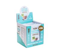 HSN Café Proteico Sin Edulcorantes | Moca - Caja 16x35g | Café Instantáneo + Proteína Whey + Cacao Desgrasado Sin Azúcares Añadidos | 150mg Cafeína | No Incluye Dosificador | Vegetariano Sin Gluten