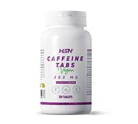 HSN Cafeína Anhidra 200mg - Efecto Rápido - 120 Tabletas