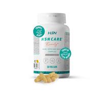 HSN Care Cabello, Piel y Uñas | 120 Cápsulas Vegetales | Nutricosmética con Biotina, Ácido Hialurónico y Silicio | Con Zinc, Selenio, Q10 y Astaxantina | Vegano Sin Gluten