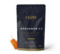 HSN Caseína Micelar Evocasein 2.0 | Speculoos 500g | Batido de Proteína Secuencial Ideal para Antes de Dormir | Con Enzimas Digezyme® | No Incluye Dosificador | No-GMO, Vegetariana, Sin Gluten