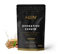 HSN Caseína Micelar Nativa Evonative Casein (87% de Micelas Nativas) | Barquillo Crema Avellanas 500g | Lacprodan® MicelPure™ de Arla | No Incluye Dosificador | No-GMO, Vegetariano, Sin Gluten