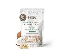 HSN Chips de Coco Orgánico Deshidratado | Sabor Natural | 500g (50 Tomas) | 100% Ecológico | Vegano y Sin Gluten | Sin Aditivos, Sin Azúcares ni Sal Añadidos | No Incluye Dosificador
