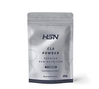 HSN CLA en Polvo Vegano | Sabor Neutro 150g | 3600mg Ácido Linoleico Conjugado Microencapsulado | Sin Añadidos ni Excipientes | No Incluye Dosificador | No-GMO, Sin Gluten ni Lactosa