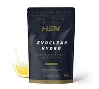 HSN Clear Whey Evoclear Hydro | Limón 1Kg | Aislado de Proteína Hidrolizada de Suero de Leche | Textura Muy Ligera | No Incluye Dosificador | No-GMO, Vegetariana, Sin Gluten ni Soja