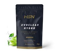 HSN Clear Whey Evoclear Hydro | Manzana 1Kg | Aislado de Proteína Hidrolizada de Suero de Leche | Textura Muy Ligera | No Incluye Dosificador | No-GMO, Vegetariana, Sin Gluten ni Soja