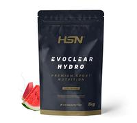 HSN Clear Whey Evoclear Hydro | Sandía 1Kg | Aislado de Proteína Hidrolizada de Suero de Leche | Textura Muy Ligera | No Incluye Dosificador | No-GMO, Vegetariana, Sin Gluten ni Soja