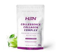 HSN Colágeno Bovino Hidrolizado y Magnesio (Malato Citrato Bisglicinato) en Polvo - Collessence Colágeno Complex | Manzana 1Kg | No Incluye Dosificador | No-GMO, Sin Gluten ni Lactosa ni Pescado