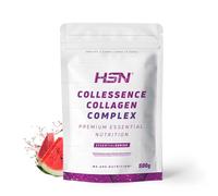 HSN Colágeno Bovino Hidrolizado y Magnesio (Malato Citrato Bisglicinato) en Polvo - Collessence Colágeno Complex | Sandía 500g | No Incluye Dosificador | No-GMO, Sin Gluten ni Lactosa ni Pescado