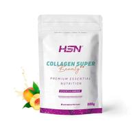HSN Colágeno Hidrolizado Super Beauty | Melocotón 150g | 10g Colágeno por Dosis Diaria | Fitoceramidas (Ceramosides™), Ácido Hialurónico, ALTO contenido Vitaminas y Minerales | No-GMO, Sin Gluten