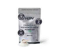 HSN Creatina Monohidrato en Polvo (200 mesh) Sin Sabor 1 Kg | 100% Puro Monohidrato de Creatina Sin Añadidos. Libre de DCD o DHT. Incluye Dosificador.
