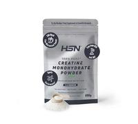 HSN Creatina Monohidrato en Polvo (200 mesh) Sin Sabor 500 g | 100% Puro Monohidrato de Creatina Sin Añadidos. Libre de DCD o DHT. Incluye Dosificador.