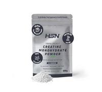 HSN Creatina Monohidrato Micronizada 500g | 100% Pura, Sin Sabor | Vegana, Sin Gluten y Sin Aditivos | Alta Solubilidad y Máxima Pureza | No Incluye Dosificador