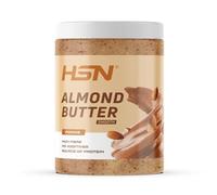HSN Crema de Almendra 100% Natural | 1 Kg de Mantequilla de Almendras Tostadas - Textura Suave y Cremosa | Sin Aceite de Palma, Sal ni Azúcares Añadidos | Vegano, No-GMO