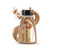 HSN Crema de Almendra 180g | 100% Almendras Tostadas. Textura Fluida Extra Cremosa con Dosificador. Sin Aceite de Palma ni Sal ni Azúcares Añadidos