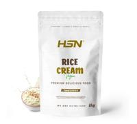 HSN Crema de Arroz 2.0 | Arroz con Leche 1 Kg = 33 Tomas por Envase | Sin Azúcares Añadidos, 100% Carbohidratos Puros | Textura Extra-Fina y Cremosa | Rice Porridge | No-GMO, Vegana, Sin Gluten