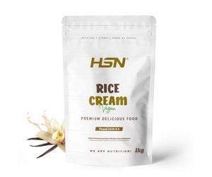 HSN Crema de Arroz 2.0 | Vainilla 1 Kg = 33 Tomas por Envase | Sin Azúcares Añadidos, 100% Carbohidratos Puros | Textura Extra-Fina y Cremosa | Ideal Rice Porridge | No-GMO, Vegana, Sin Gluten