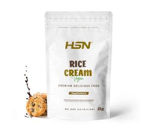 HSN Crema de Arroz | Chocolate Galletas 1Kg | 100% Harina de Arroz Pregelatinizada con Textura Extra-Fina y Cremosa | Sin Azúcares Añadidos | No Incluye Dosificador | No-GMO, Vegana, Sin Gluten