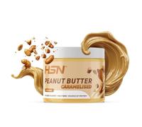 HSN Crema de Cacahuete Caramelizada | 250 g | Textura Garrapiñada | Peanut Butter Caramelised | 100% Natural Vegetariano | Libre de GMO | No Aceite de Palma, No Azucares ni Sal Añadidos