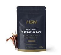 HSN Evo 4:1:1 (BCAA's Instantáneos) en Polvo | Cola 500g | Aminoácidos Ramificados (L-Leucina, L-Isoleucina, L-Valina) | No Incluye Dosificador | No-GMO, Vegano, Sin Gluten