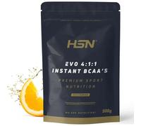 HSN Evo 4:1:1 (BCAA's Instantáneos) en Polvo | Naranja 500g = 100 Servicios | Aminoácidos Ramificados (L-Leucina, L-Isoleucina, L-Valina) | No-GMO, Vegano, Sin Gluten
