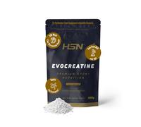 HSN Evocreatine Creatina Monohidrato - Cereza 500g | 100% Puro Monohidrato de Creatina con Sabor. Libre de DCD o DHT. Vegana y Sin Gluten. No Incluye Dosificador.