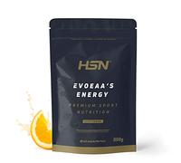 HSN EvoEAA's Energy - Naranja 500g | Aminoácidos Esenciales en Polvo + Cafeína. Sin Azúcares Añadidos. Ideal como Pre-Entreno. No Incluye Dosificador