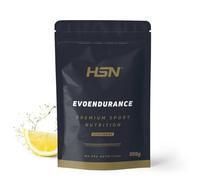 HSN Evoendurance | Limón (Sin Edulcorantes) 500g | Bebida Deportiva Durante | Carbohidratos 1:0,8 (glucosa:fructosa) | 500mg Sodio | No Incluye Dosificador | Apta Dieta Vegana, Libre de Gluten