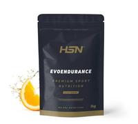 HSN Evoendurance | Naranja (Sin Edulcorantes) 1Kg | Bebida Deportiva Durante | Carbohidratos 1:0,8 (glucosa:fructosa) | 500mg Sodio | No Incluye Dosificador | Apto Dieta Vegana, Libre de Gluten