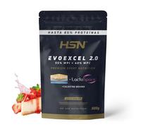 HSN Evoexcel 2.0 (Whey Protein Isolate + Concentrate) | Tarta de Queso Frutas 500g | Whey + DigeZyme® + Calostro + Probióticos | No Contiene Dosificador | No-GMO, Vegetariano, Sin Gluten ni Soja