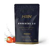 HSN Evoexcel Fresa 2.0 500g | Proteína Whey Isolate + Concentrate (55% WPI90 + 40% WPC80) | DigeZyme® + Calostro IgG | Sin Gluten ni Soja | No Incluye Dosificador