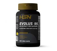 HSN Evolus-95 Tribulus Terrestris 95% Saponinas | 180 Cápsulas Vegetales | 2000mg Extracto 20:1 de Fruto por Dosis Diaria | No-GMO, Vegano, Sin Gluten