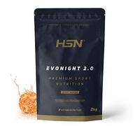 HSN Evonight 2.0 | Snickerdoodle 2Kg = 67 Tomas por Envase | Batido de Proteínas para Antes de Dormir | Whey + Leche + Albúmina de Huevo | Vegetariano, Sin Gluten ni Soja