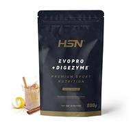 HSN Evopro (Whey + Caseína) Proteína Secuencial | Leche Merengada 500g | Complejo Enzimático Digezyme® | No Incluye Dosificador | No-GMO, Vegetariano, Sin Gluten ni Soja