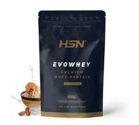 Evowhey HSN - 500g Café con Helado de Vainilla - Concentrado de Proteína de Suero, Whey Protein Concentrate (WPC), Batido de Proteínas Whey, Proteina en Polvo
