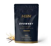 HSN Evowhey Protein | Vainilla 500g | Concentrado de Proteína de Suero | 100% Whey Protein Concentrate (WPC) | No Incluye Dosificador | No-GMO, Vegetariano, Sin Gluten ni Soja