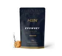 Evowhey HSN - 2Kg Chocolate y Galletas - Concentrado de Proteína de Suero, Whey Protein Concentrate (WPC), Batido de Proteínas Whey, Proteina en Polvo