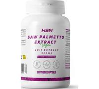 HSN Extracto de Saw Palmetto 20:1 320 mg 120 Perlas vegetales