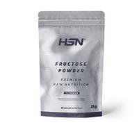 HSN Fructosa en Polvo 1 Kg | 100% Fructosa Cristalina Pura | Carbohidrato para Bebidas Deportivas y Uso Nutricional | Vegano, No GMO, Sin Gluten