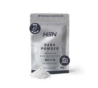 HSN GABA en Polvo | Neutro 150g | 500MG por servicio 100% Ácido Gamma Aminobutírico - Puro GABA Sin Añadidos ni Excipientes | No Contiene Dosificador | No-GMO, Vegano, Sin Gluten