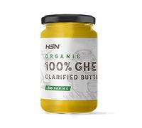 HSN Ghee Orgánico | 500g | 100% Mantequilla Clarificada Orgánica de Leche de Vaca Ecológica | Certificado Ecológico | Sin Aditivos | Sin Sal | Sin Lactosa