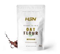HSN Harina de Avena de Sabores Instantánea en Polvo | Chocolate 1Kg = 20 Tomas por Envase | Sin Azúcares Añadidos | Ideal Tortitas de Avena, Batidos de Proteínas | No-GMO, Vegano