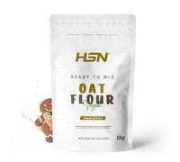 HSN Harina de Avena de Sabores Instantánea en Polvo | Galleta de Jengibre 1Kg = 20 Tomas por Envase | Sin Azúcares Añadidos | Ideal Tortitas de Avena, Batidos de Proteínas | No-GMO, Vegano