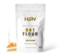 HSN Harina de Avena de Sabores Instantánea en Polvo | Tarta de Manzana 3Kg = 60 Tomas por Envase | Sin Azúcares Añadidos | Ideal Tortitas de Avena, Batidos de Proteínas | No-GMO, Vegano
