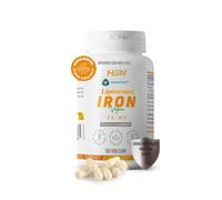 HSN Hierro Liposomado 30mg LipoCellTech™ | 120 Cápsulas Vegetales | Hierro LIPOSOMAL con Sistema de Doble Protección | Mayor ABSORCIÓN y BIODISPONIBILIDAD | No-GMO, Vegano, Sin Gluten