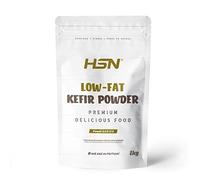 HSN Kéfir Bajo en Grasa en Polvo - 1Kg | Leche Fermentada con Probióticos. Sin Necesidad de Nevera. Sabor Fresco Natural. Formato Versátil. No Incluye Dosificador