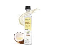 HSN Keto Octane | Aceite MCT C8 >98% Ácido Caprílico | 500 ml | De aceite de coco. Sin palma ni colza. Sabor neutro. 0 hidratos, ideal Keto, Low-carb. Café, batidos. Vegano, Sin Gluten