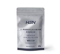 HSN L-Fenilalanina en Polvo 150g | Aminoácido Esencial 100% Puro | Origen Vegetal (Fermentación), Sin Aditivos, Sin Gluten y Apto para Veganos
