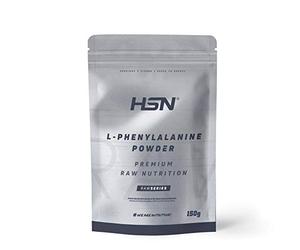 HSN L-Fenilalanina en Polvo 150g | Aminoácido Esencial 100% Puro | Origen Vegetal (Fermentación), Sin Aditivos, Sin Gluten y Apto para Veganos