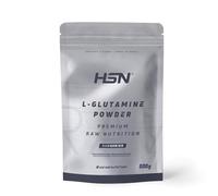 HSN L-Glutamina en Polvo | Sabor Neutro 500g | 5g Dosis Diaria | 100% Pura Glutamina Sin Añadidos | No Incluye Dosificador | No-GMO, Vegano, Sin Gluten